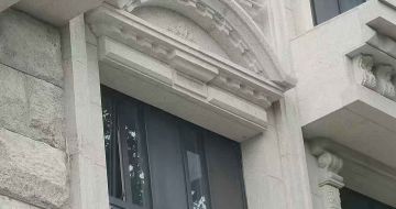 铜仁芝麻白异形 石材异形定制