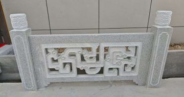 铜仁芝麻白河道栏杆 桥栏杆