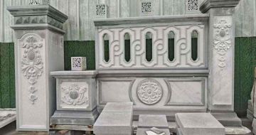 铜仁芝麻灰异形别墅门头