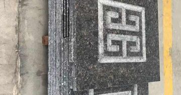 铜仁英国棕回纹雕刻版