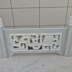铜仁芝麻白河道栏杆 桥栏杆