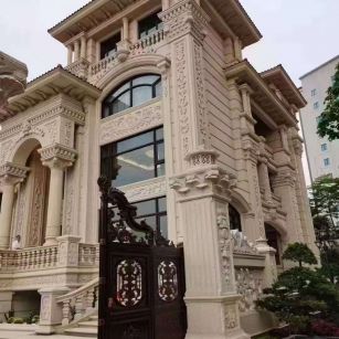铜仁黄金麻别墅外墙异形定制
