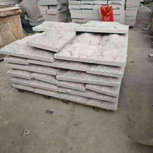 铜仁芝麻白蘑菇石，自然面