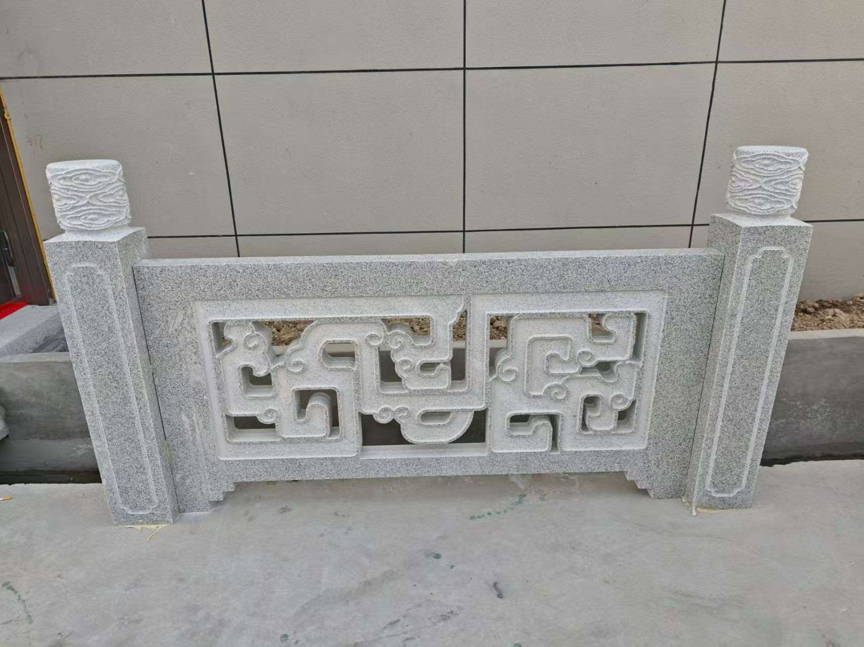 铜仁芝麻白河道栏杆 桥栏杆