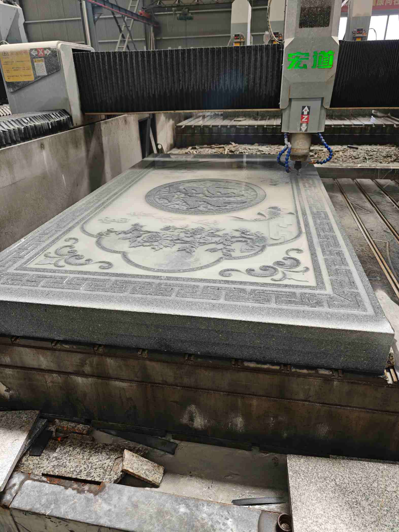 铜仁芝麻灰雕刻版异形雕刻异形定制